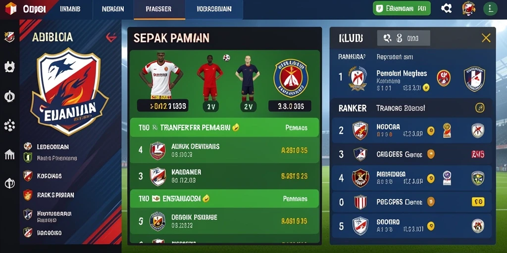 Tampilan antarmuka yang bersih dan menarik.