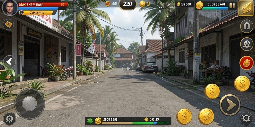 Tampilan menarik dari antarmuka utama WINSTAR4D.