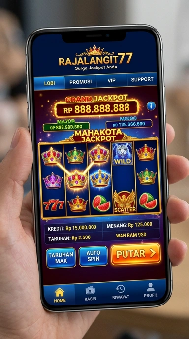 Cuplikan layar menu unduhan rajalangit77 untuk perangkat Android